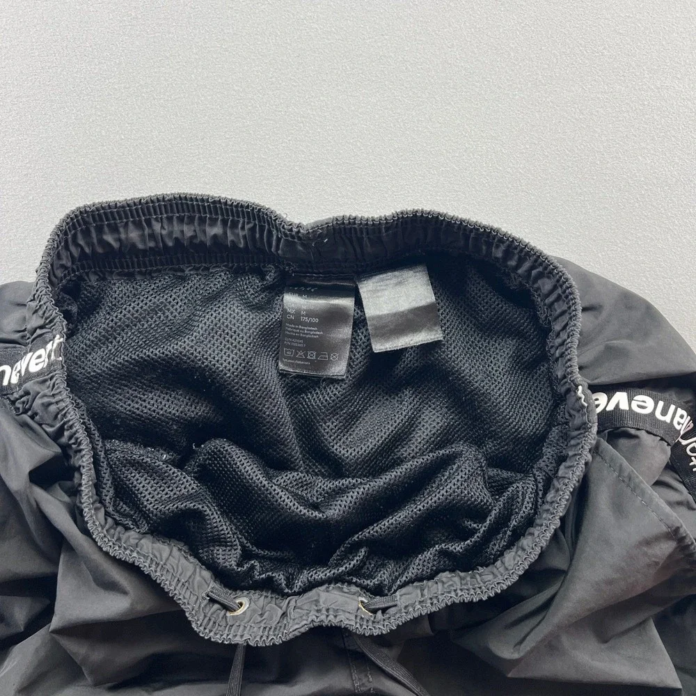 H&M Better Than Ever Swim Shorts Mens Medium Black Mesh Beach Wear Surfboarding
